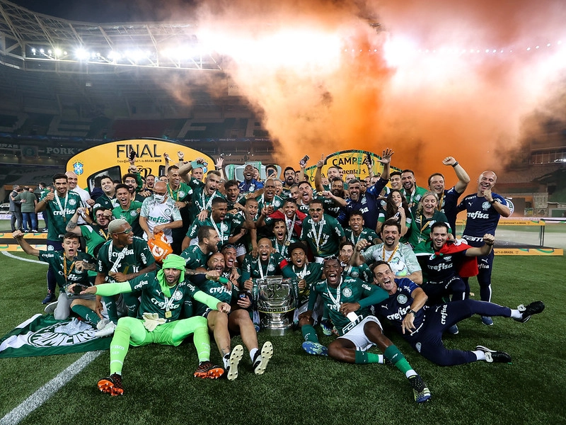 Palmeiras pode ser campeão pela quinta vez dentro do Allianz Parque