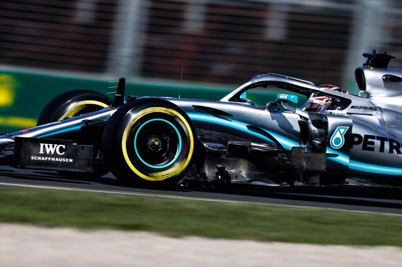 F1 Mercedes comanda 1 2 no segundo treino livre na Austrália Red Bull