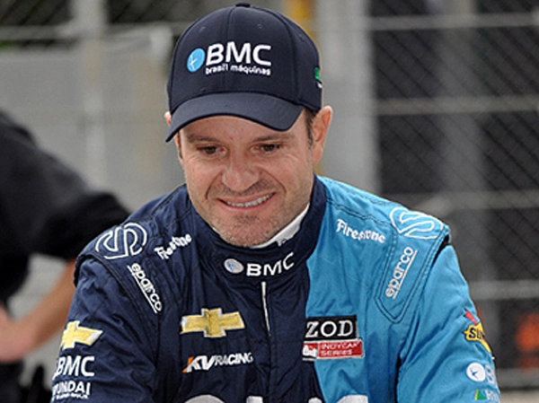 Olhos No Retrovisor Rubens Barrichello No Seu Primeiro Teste Em Um