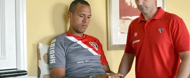 Exame Aponta Nova Les O E Luis Fabiano Ser Desfalque No S O Paulo