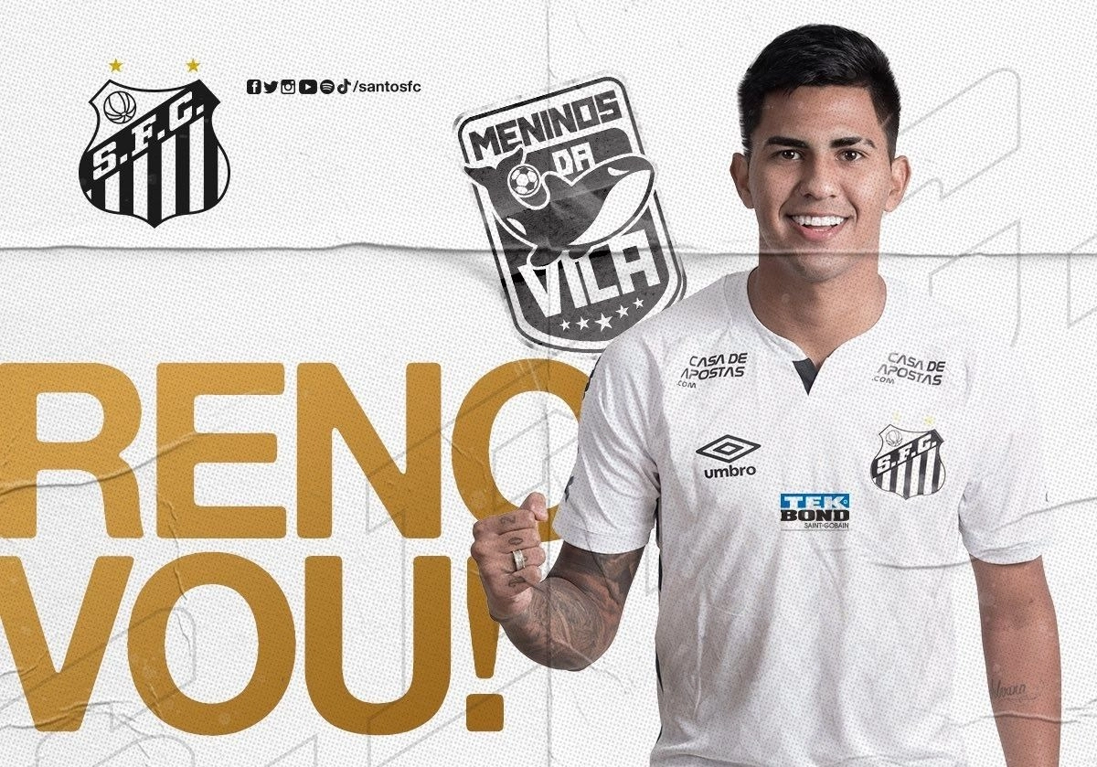 Santos Renova Contrato De Meia Ivonei E Atacante De Anos Not Cias