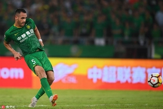 Meia do Beijin Guoan entrou em campo pela última vez em dezembro de 2020. Foto: Reprodução/Sina.cn