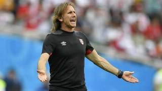 O técnico argentino Ricardo Gareca, do Peru. Foto: Martin Meissner/AP Photo/Via UOL