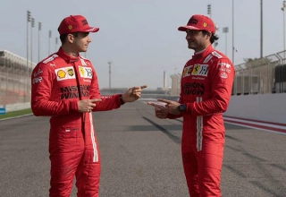 Leclerc e Sainz fazem bom trabalho pelo time italiano. Foto: Scuderia Ferrari