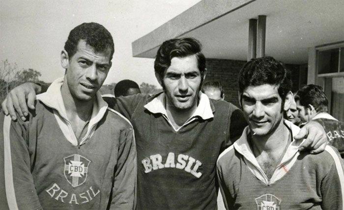 Carlos Alberto Torres, Félix e Rildo, três peças fundamentais do esquema defensivo brasileiro. Foto: UOL
