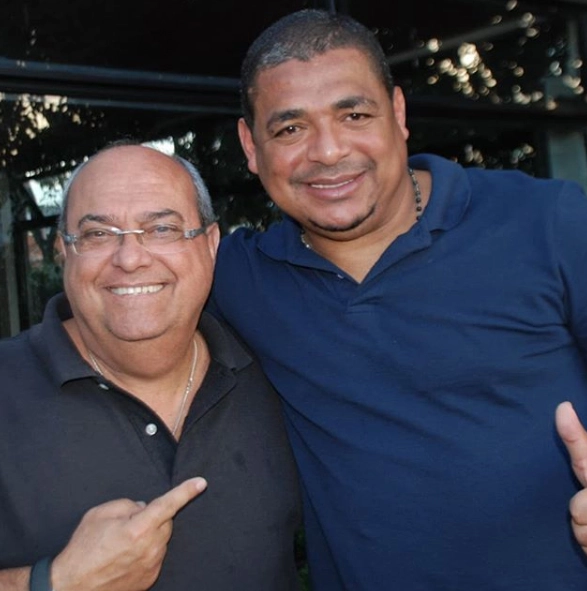 Luiz Ceará e Vampeta. Foto: arquivo pessoal de Luiz Ceará