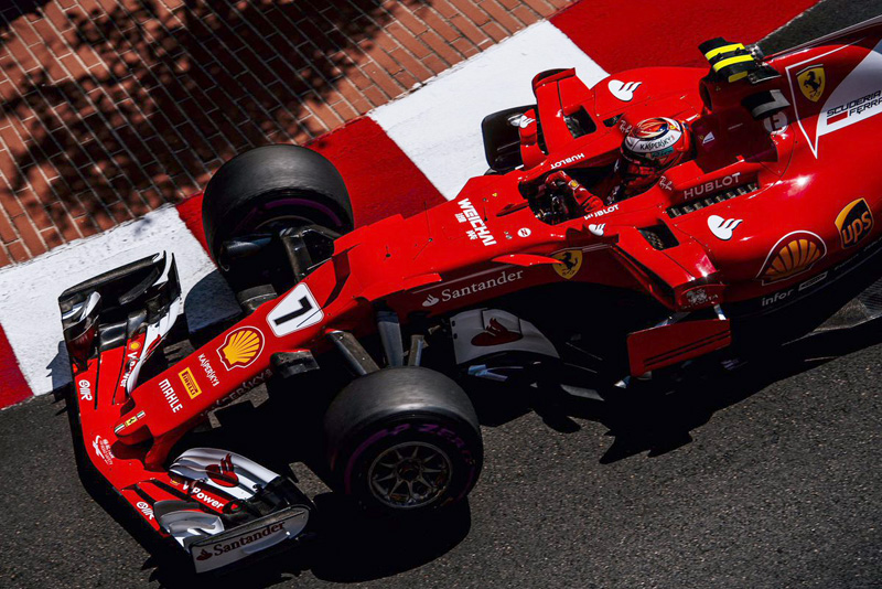 F1: Ferrari domina e forma a primeira fila em Mônaco, com Raikkonen e Vettel - Notícias ...