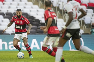 Mengão vem de goleada sobre o São Paulo pelo Brasileiro. Foto: Alexandre Vidal/Flamengo