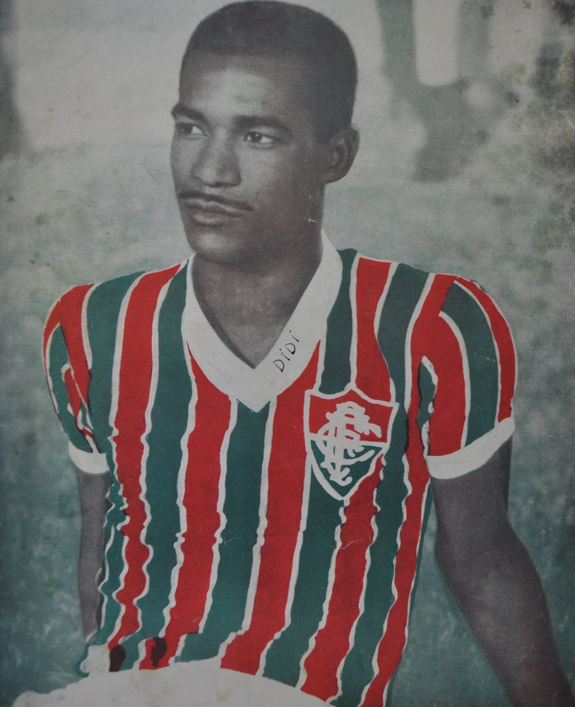 Didi com a camisa do Fluminense, em 1953. Foto: Reprodução/Revista Esporte Ilustrado