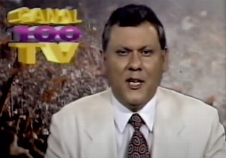 Jornalista trabalhou na emissora carioca em 1994. Foto: Reprodução/YouTube 