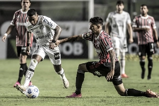 Pelo chaveamento sorteado, grande decis&atilde;o do torneio pode colocar frente a frente os rivais paulistas. Foto: Ivan Storti/Santos FC
