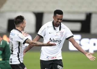 Jô, centroavante do Corinthians. Foto: Rodrigo Coca/Ag. Corinthians