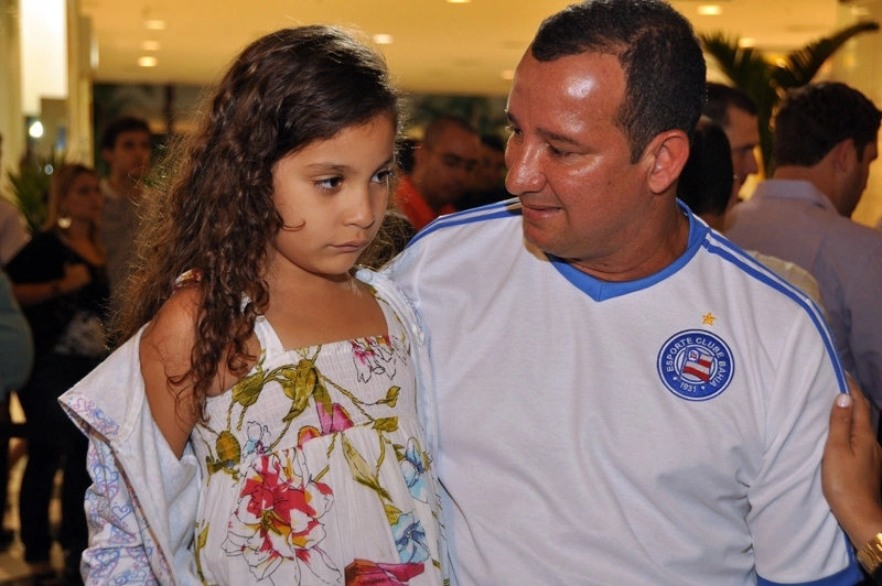 Maílson e sua filha, em 2010. Foto enviada por Carlos Alberto Gomes Diniz