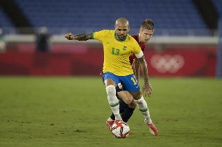 Lateral são-paulino se colocou à disposição do técnico Crespo para encarar o Verdão. Foto: Lucas Figueiredo/CBF