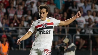 Igor Gomes se destacou no Campeonato Paulista atuando como meia. Foto: Marcello Zambrana/AGIF/Via UOL