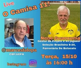 Natural de Botucatu, ele é formado em Educação Física