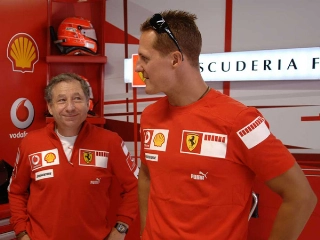 Francês, hoje presidente da FIA, foi patrão do ex-piloto na Ferrari. Foto: Divulgação