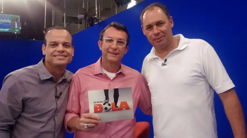 Robert, Neto e Evair no Os programa Donos da Bola