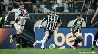 Equipe mineira venceu o jogo da ida em Belo Horizonte. Foto: Pedro Souza/Atlético