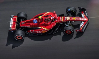 Espanhol deixou Leclerc para trás nesta sexta-feira. Foto: Scuderia Ferrari HP