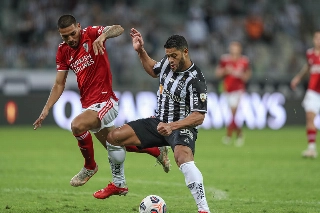 Clube mineiro é o primeiro do país a eliminar Boca e River na mesma edição do torneio. Foto: Pedro Souza/Atlético