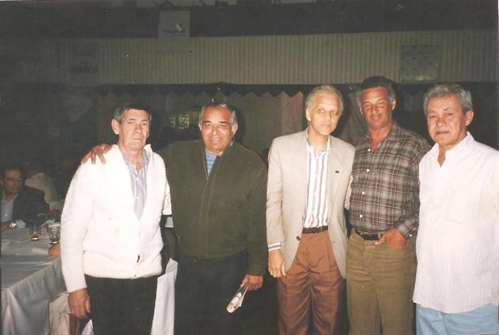 Da esquerda para a direita: Geraldo Scotto, Vavá, Ademir da Guia, Tarciso e Zé Carlos