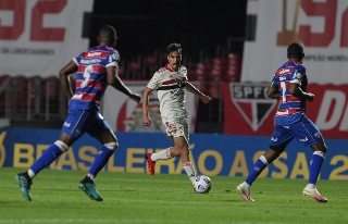 No último encontro entre as duas equipes, vitória do Leão por 1 a 0 pelo Brasileiro. Foto: Rubens Chiri/saopaulofc.net