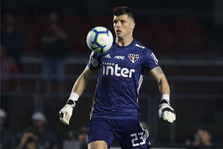 Volpi tem sido o vilão são-paulino nos últimos jogos. Foto: Rubens Chiri/SPFC