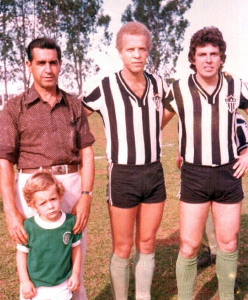 Da esquerda para a direita: Fernando Onofre, Ademir da Guia e Sérgio Esquilo