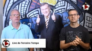 João Antonio e Frank Fortes na Live do Terceiro Tempo. Foto: Reprodução