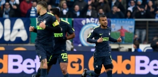 Rafinha chegou a Inter de Milão em janeiro e participou de 12 jogos do time no Campeonato Italiano