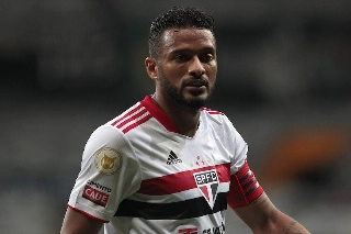 Reinaldo, lateral são-paulino. Foto: Rubens Chiri/SPFC
