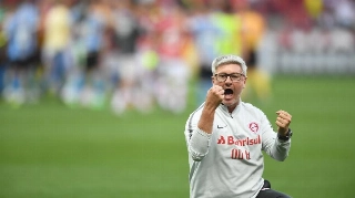 Odair Hellmann poderá contar com apoio da torcida do Inter contra o Palmeiras, quarta
