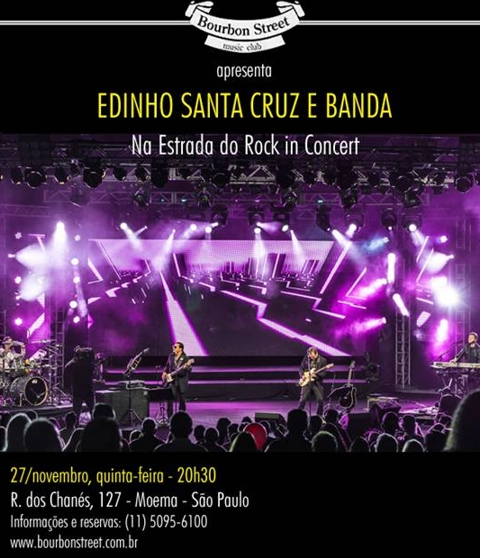 O Bourbon Street recebe o show do DVD O Bourbon Street recebe o show do DVD