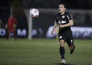 Jogador do red Bull Bragantino recebe sua primeira oportunidade na seleção principal. Foto: Ari Ferreira/Red Bull Bragantino