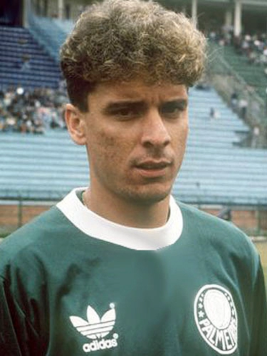 Pelo Palmeiras, clube que defendeu entre 1989 e 1990. Foto: Divulgação