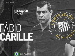 Treinador que estava livre no mercado assinou contrato até dezembro de 2022 com o Peixe. Foto: Divulgação