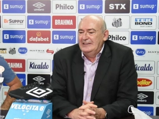 Presidente do Santos ainda negou que tenha ocorrido erro médico no tratamento da lesão do jogador. Foto: Ivan Storti/Santos FC
