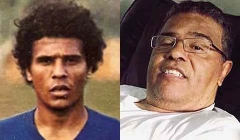 Eli Carlos em dois momentos