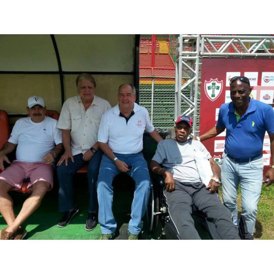 Encontro no Canindé entre Rivellino, Marinho Peres, Marcos Falopa, Ivair e Guaraci