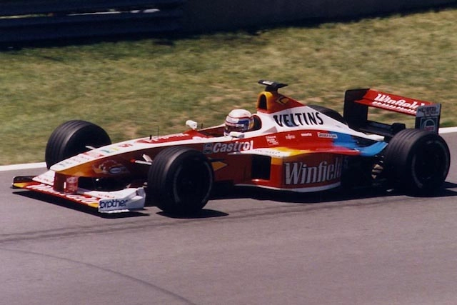 Em 1999, com a Williams FW21 - Supertec V10, no GP do Canad&aacute;. Foto: Divulga&ccedil;&atilde;o