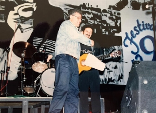 Foi no 9º Festival da Música Popular, na cidade do Sul de Minas