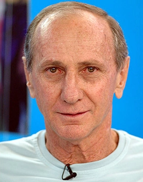 Paulo Bim, o sogro de Vágner Mancini, no dia 19 de agosto de 2005, no programa Golaço, da Rede Mulher de Televisão
