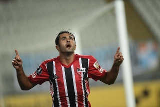 Contratado no início de 2021, Eder tem apenas cinco gols pelo Tricolor. Foto: Staff Images/Conmebol
