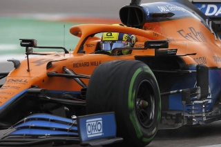Britânico foi perfeito no final da classificação em Sóchi. Foto: McLarenF1