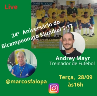 Ex-jogador, atualmente comanda o Grêmio Osasco