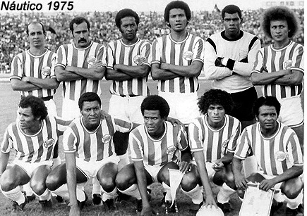 Em pé: Miguel, Pedro Omar, Sidiclei, Djalma, Neneca e França. Agachados: Dedeu, Juca Show, Jorge Mendonça, Vasconcelos e Lima