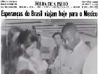 Vídeo: confira as imagens do embarque da seleção para a Copa de 1970