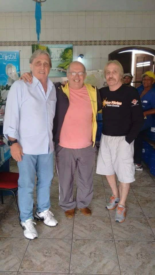 Écio Pasca, Pedrinho Kaluzinho e Pedrinho Pasca em 2019