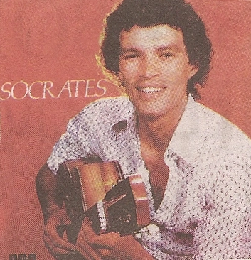 O primeiro disco do Doutor Sócrates, de 1979, com o craque interpretando modas sertanejas. Foto: Reprodução do jornal O Estado de São Paulo